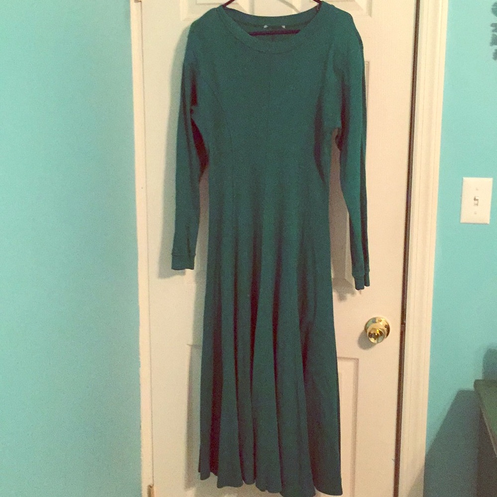 Vintage Green Sheath Dress